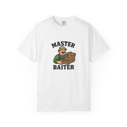 “Master Baiter” Fishing T-Shirt – The Funniest Catch of the Day!