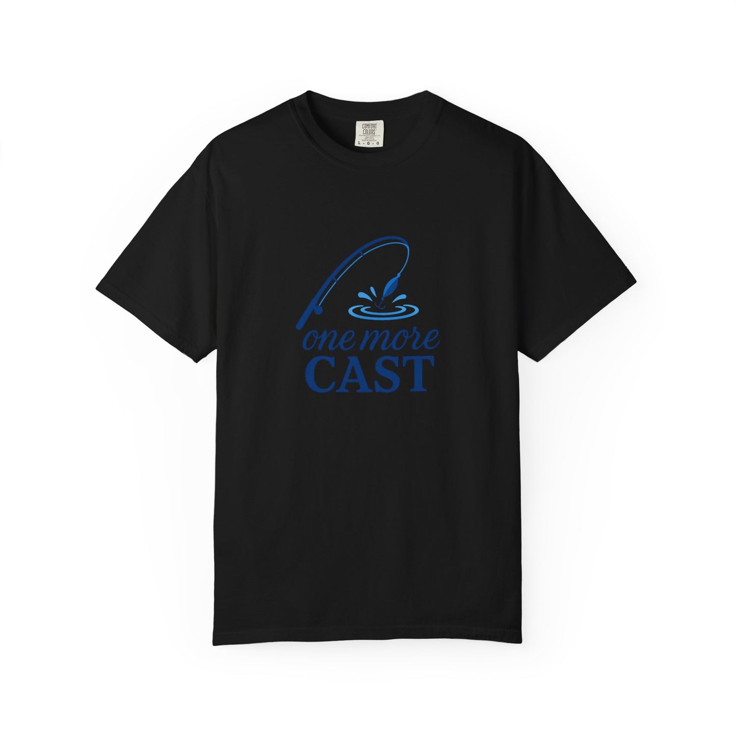 “One More Cast” Fishing T-Shirt – Funny Angler Tee for Men & Women | Perfect for Fishermen Who Swear THIS Time Is the Last Cast 😆