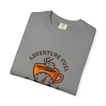 Adventure Fuel – Diesel & Coffee T-Shirt | Funny RV Camping Shirt for Travelers, Campers & Coffee Lovers