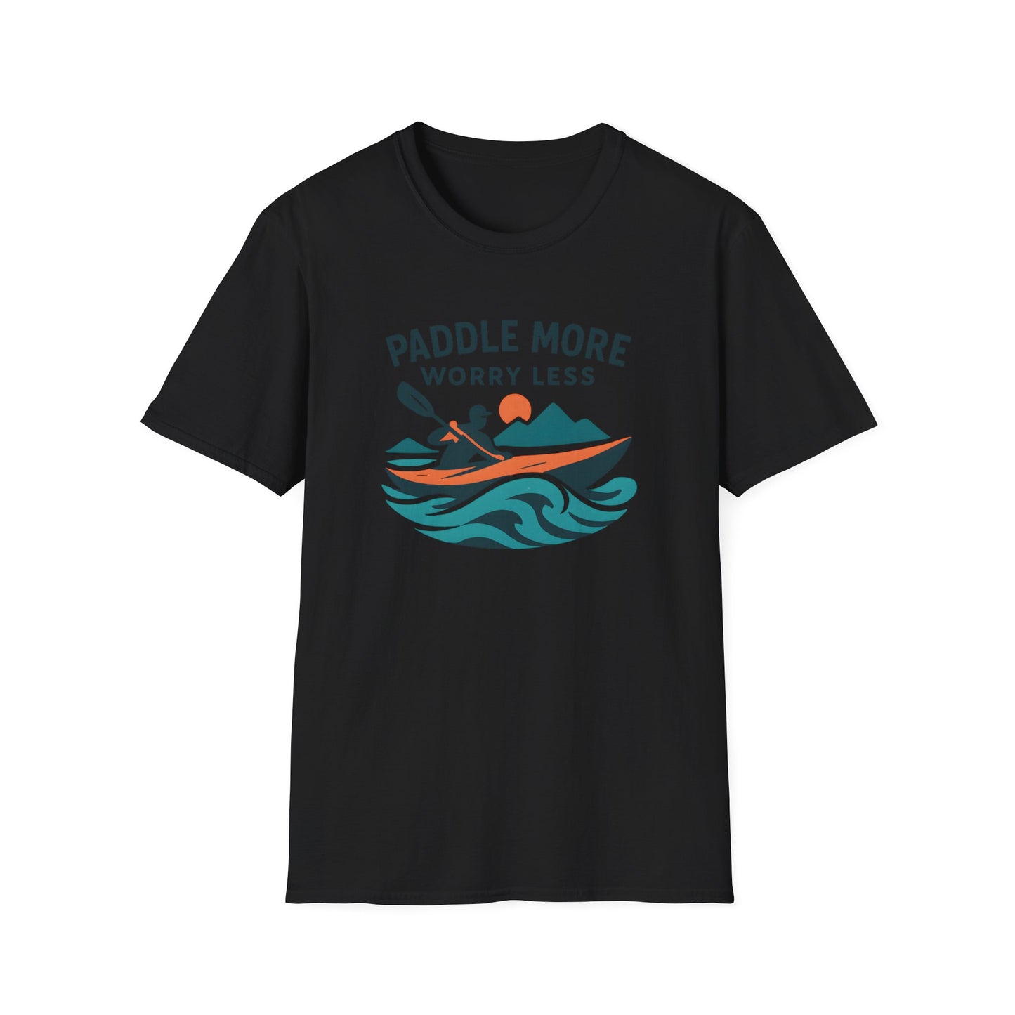 Paddle More Worry Less T-Shirt