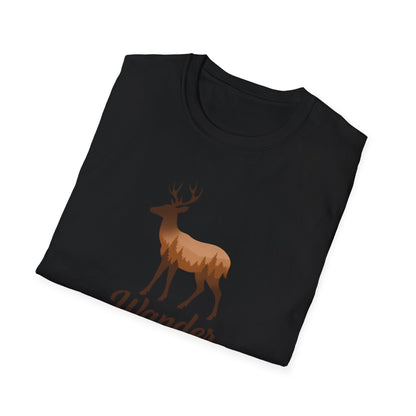 Moose Forest Silhouette T-Shirt