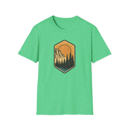 Sunset Mountain Forest T-Shirt