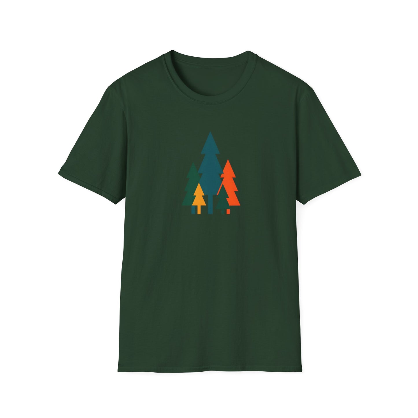 Colorful pine trees T-Shirt