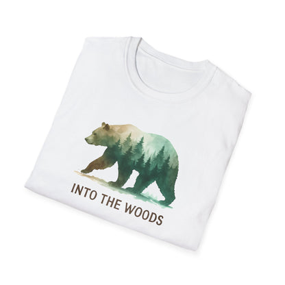 Forest Bear Silhouette T-Shirt