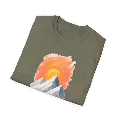 Sunrise Over Peaks T-Shirt