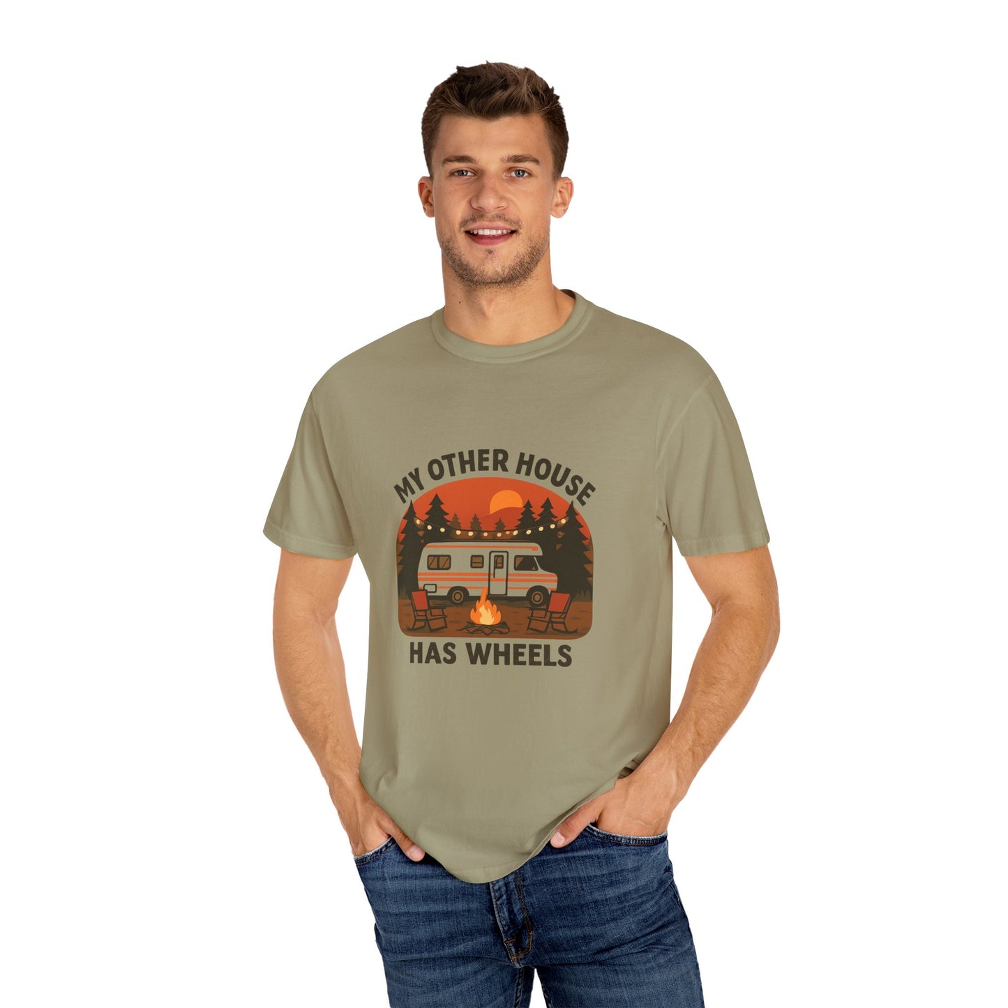 My Other House Has Wheels T-Shirt – Funny RV Camping Shirt for Travelers, Campers & Van Life Lovers