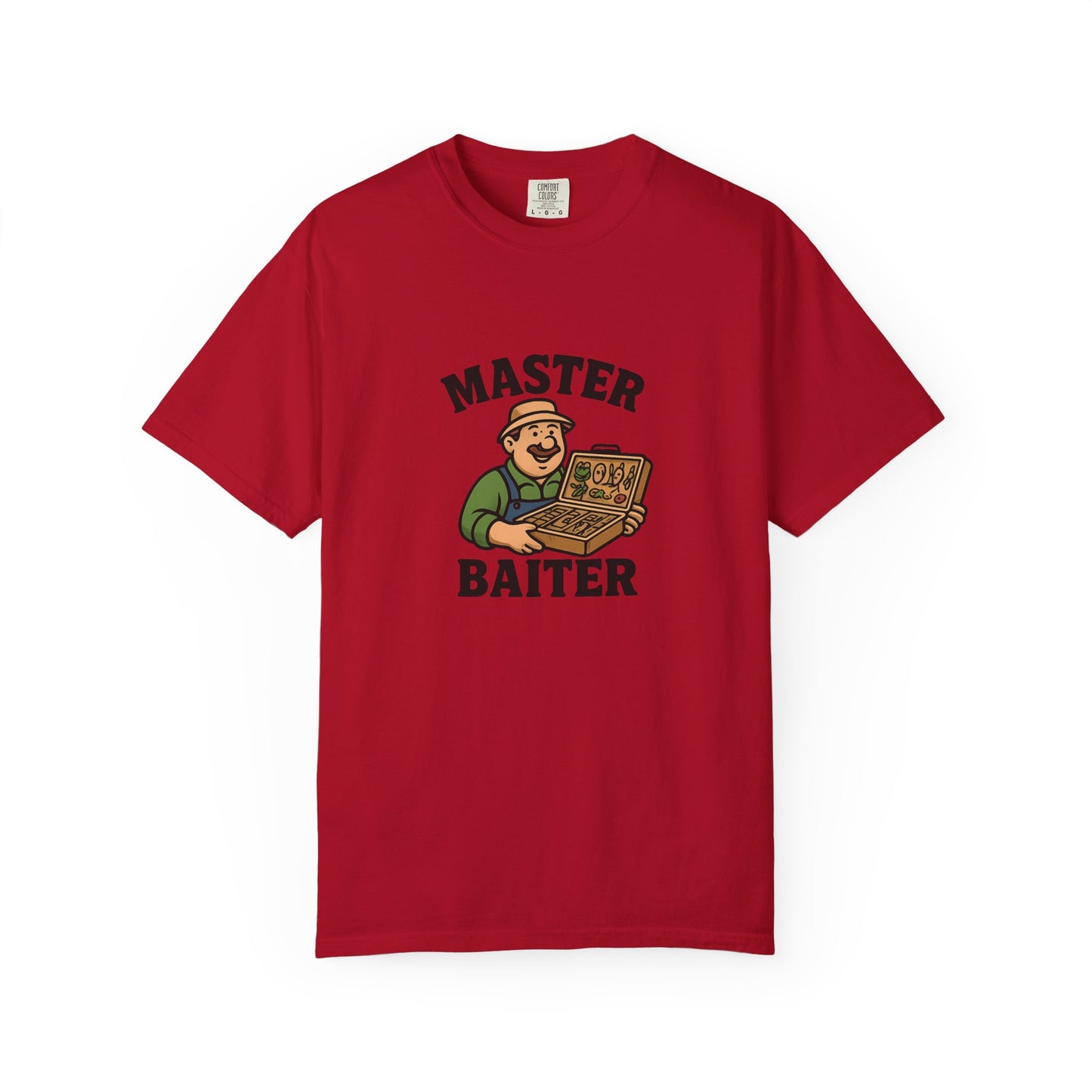 “Master Baiter” Fishing T-Shirt – The Funniest Catch of the Day!