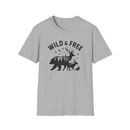 Wildlife in Forest T-Shirt