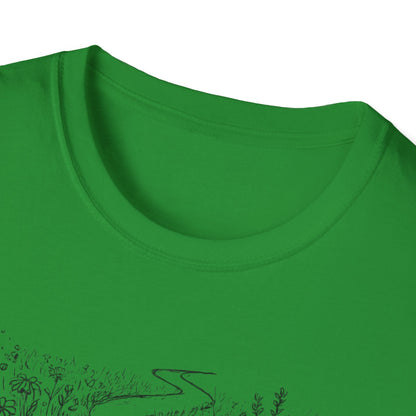 Winding path through grass T-Shirt