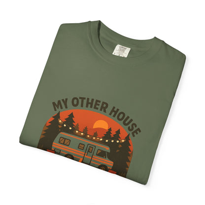 My Other House Has Wheels T-Shirt – Funny RV Camping Shirt for Travelers, Campers & Van Life Lovers