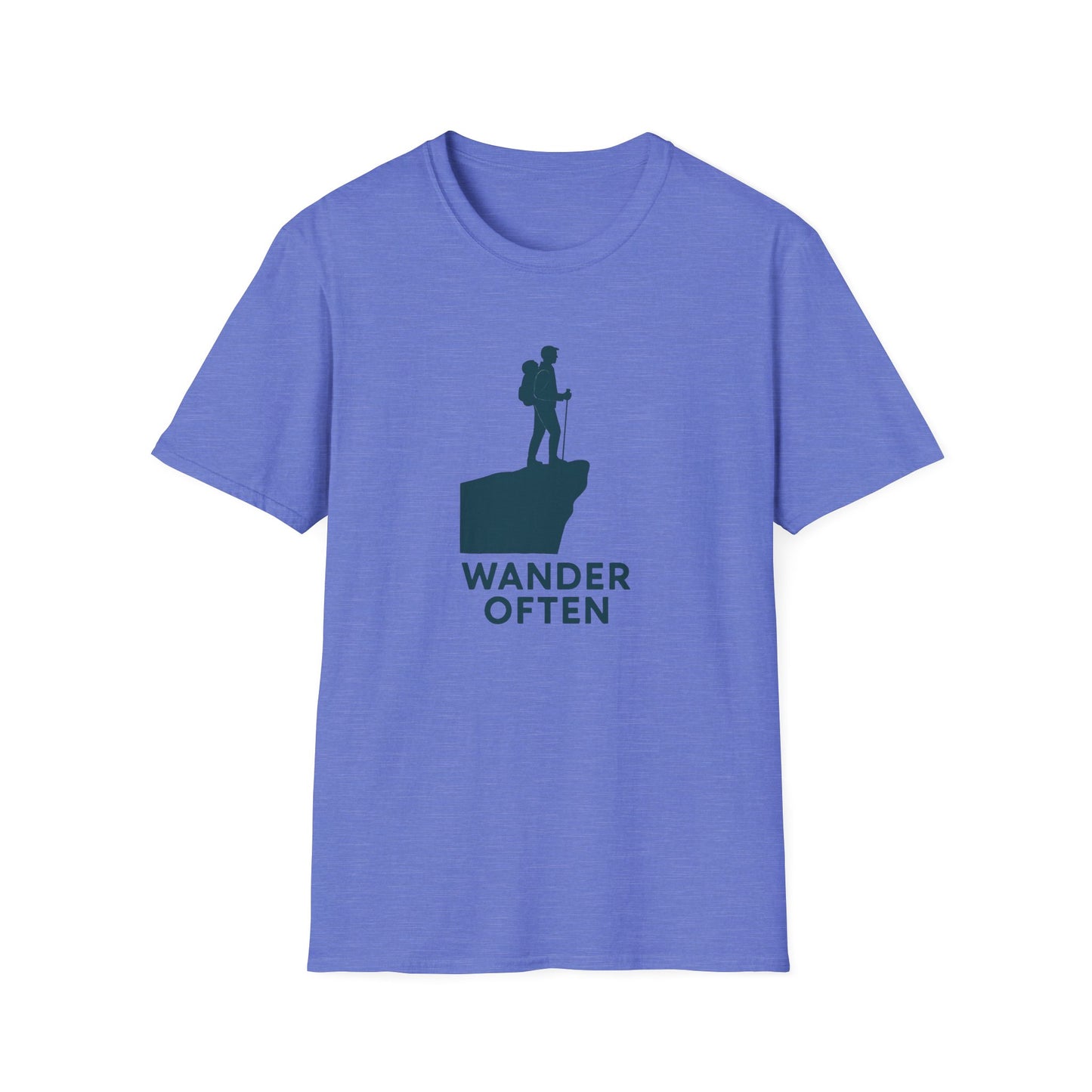 Hiker on Cliff T-Shirt