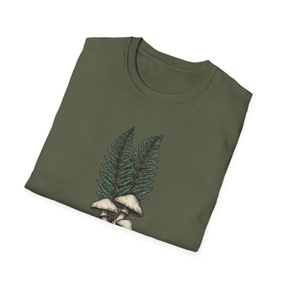 Mushrooms and Ferns T-Shirt