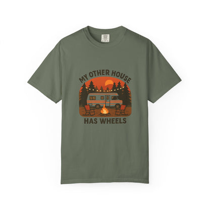 My Other House Has Wheels T-Shirt – Funny RV Camping Shirt for Travelers, Campers & Van Life Lovers