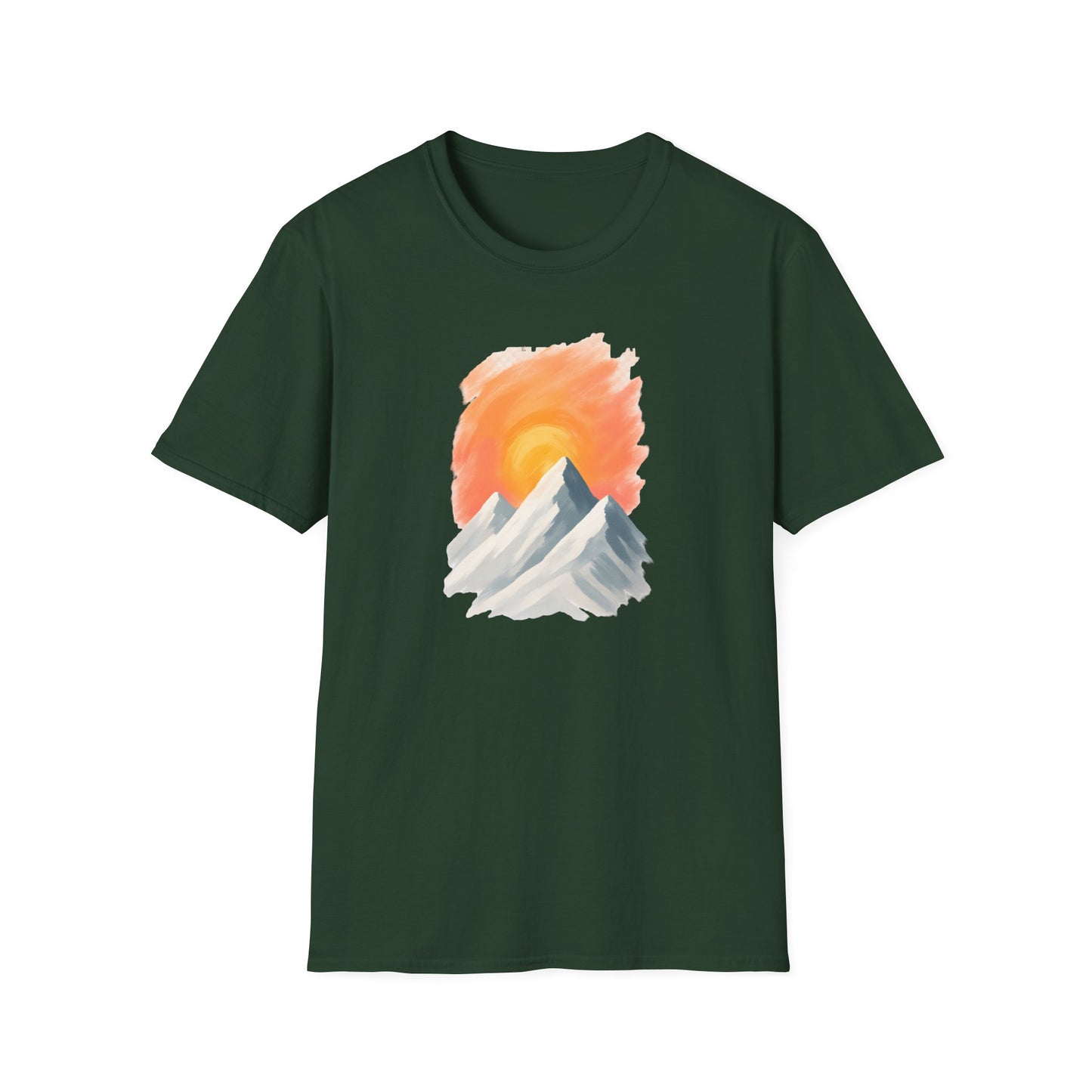 Sunrise Over Peaks T-Shirt