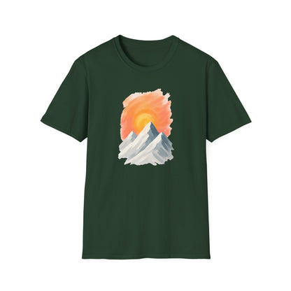 Sunrise Over Peaks T-Shirt