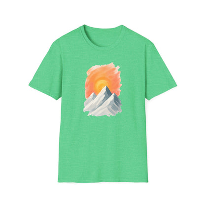 Sunrise Over Peaks T-Shirt