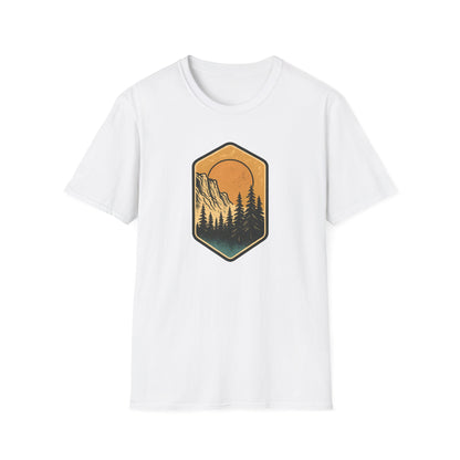 Sunset Mountain Forest T-Shirt