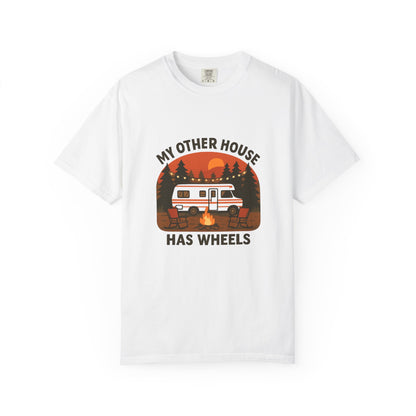 My Other House Has Wheels T-Shirt – Funny RV Camping Shirt for Travelers, Campers & Van Life Lovers