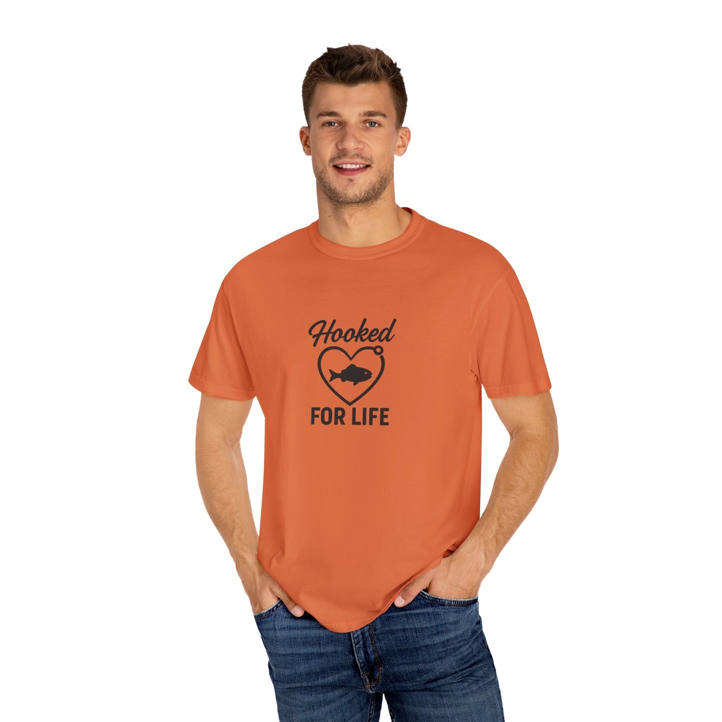 Hooked for Life Fishing Tee – The Perfect Catch for Anglers in Love With the Outdoors