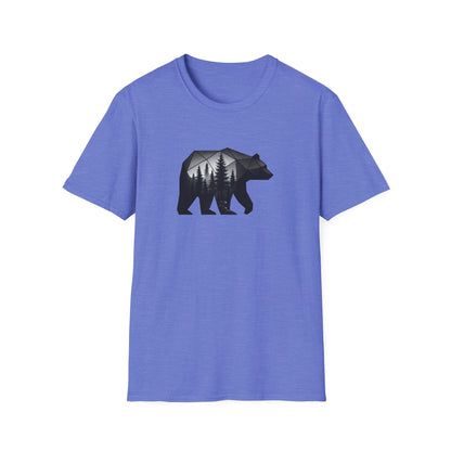 Geometric bear forest T-Shirt