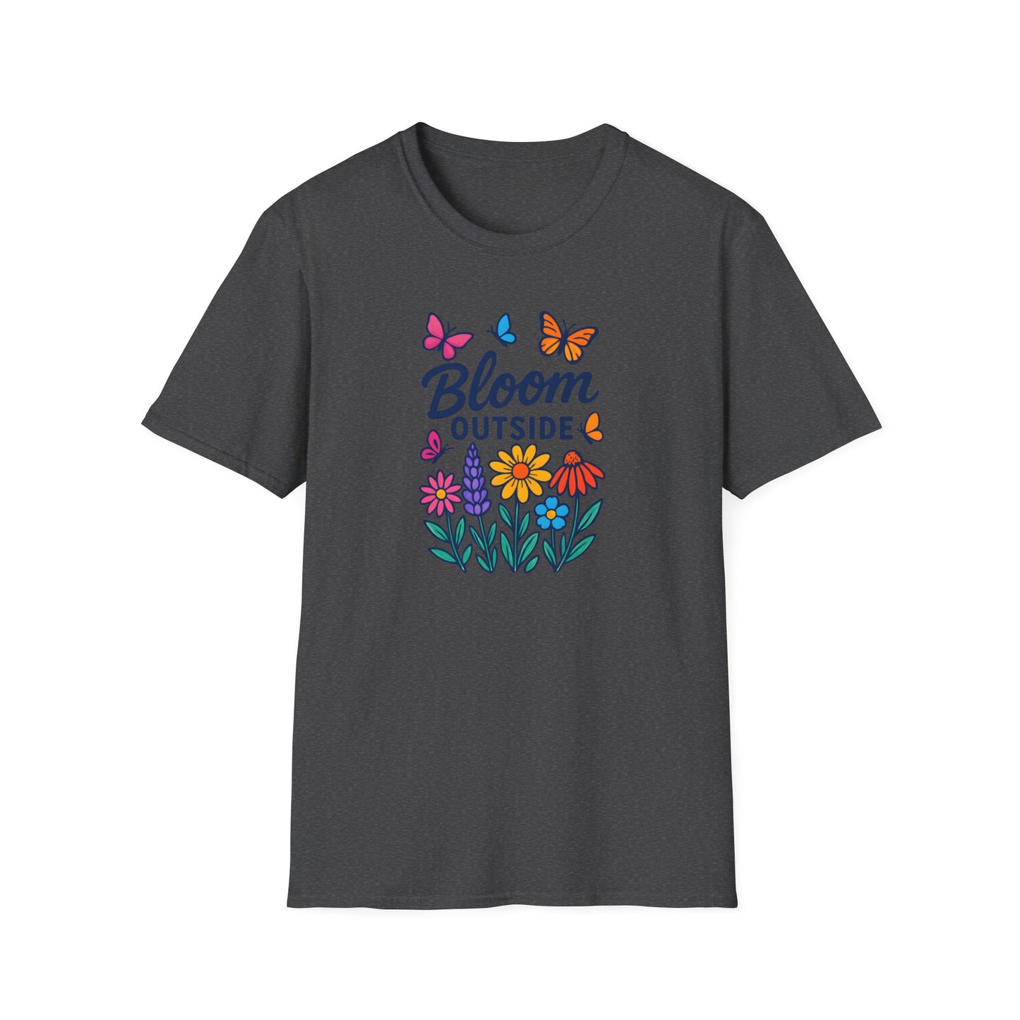 Bloom Outside Flowers T-Shirt