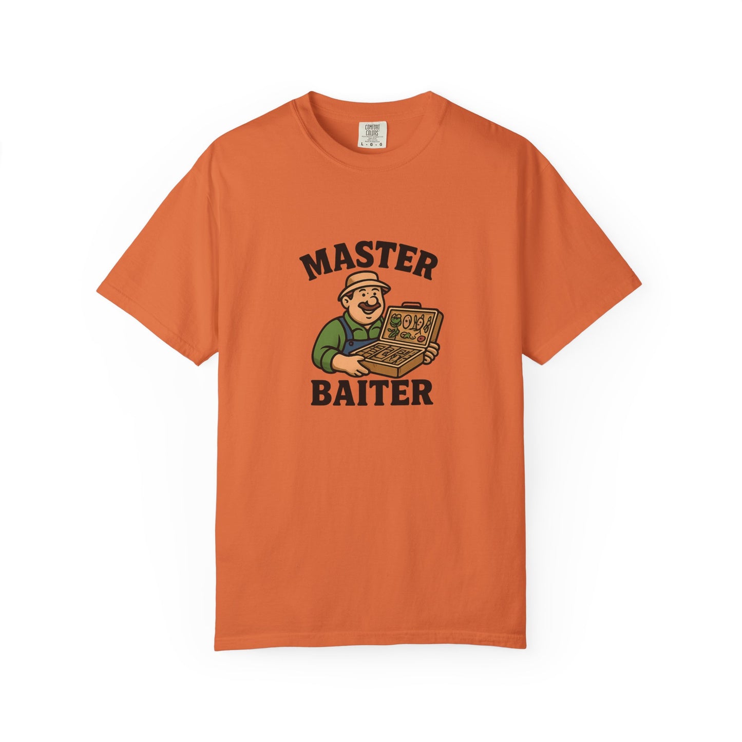 “Master Baiter” Fishing T-Shirt – The Funniest Catch of the Day!