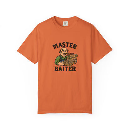 “Master Baiter” Fishing T-Shirt – The Funniest Catch of the Day!