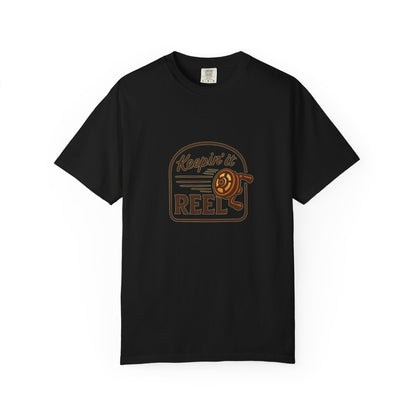 Keepin’ It Reel T-Shirt | Funny Fishing Shirt for Men & Women | Angler Gift, Fisherman Humor Tee
