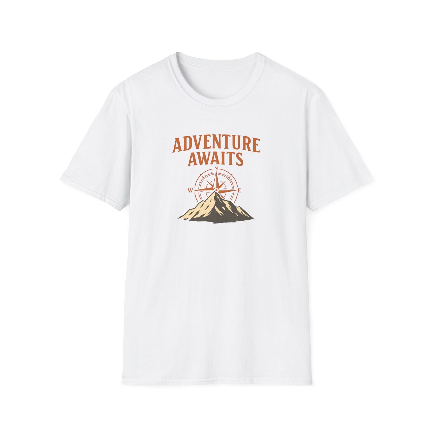 Adventure awaits compass mountain T-Shirt