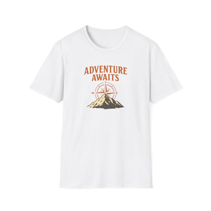 Adventure awaits compass mountain T-Shirt