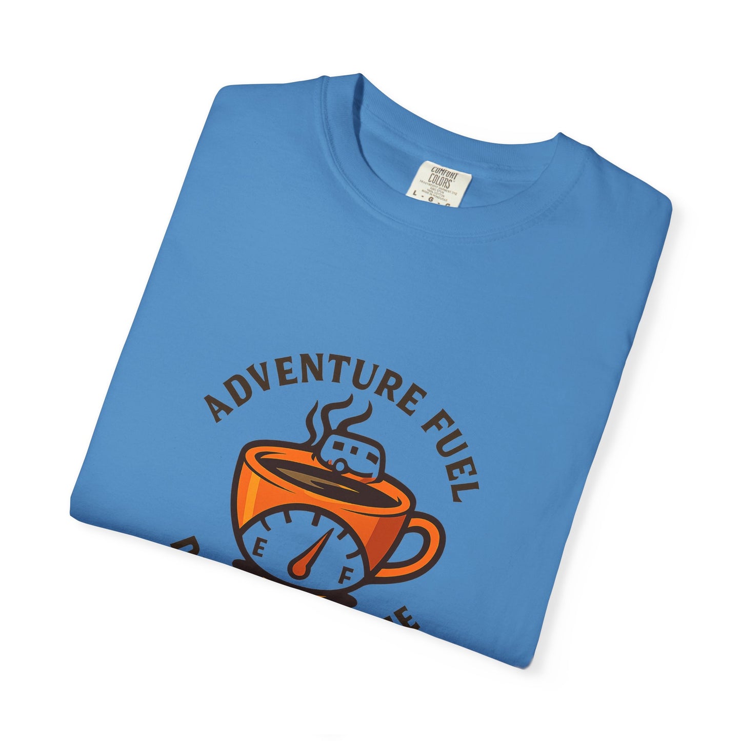 Adventure Fuel – Diesel & Coffee T-Shirt | Funny RV Camping Shirt for Travelers, Campers & Coffee Lovers