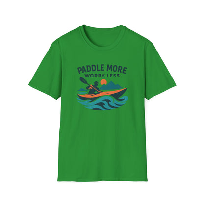 Paddle More Worry Less T-Shirt