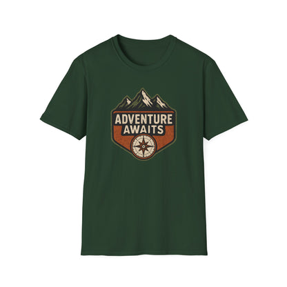 Adventure Awaits Patch T-Shirt