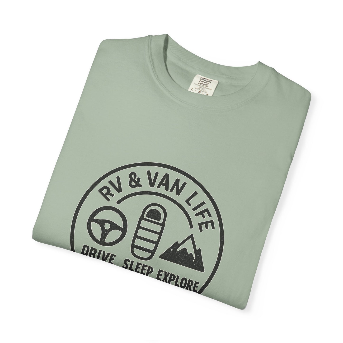 RV & Van Life T-Shirt – Drive Sleep Explore Shirt for Campers, Travelers & Nomads