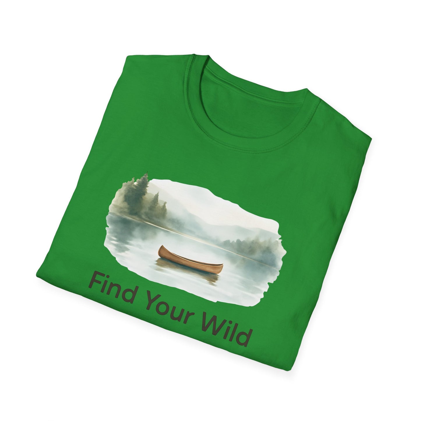 Canoe on Calm Lake T-Shirt