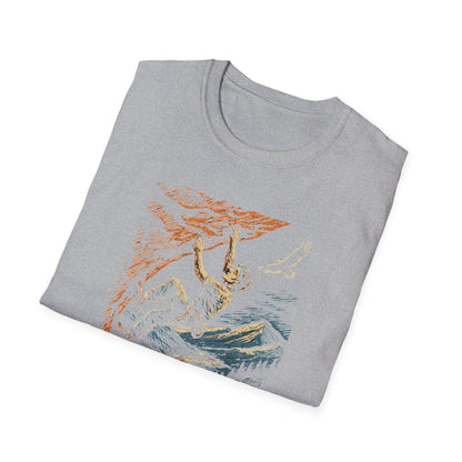 Climber on cliff T-Shirt