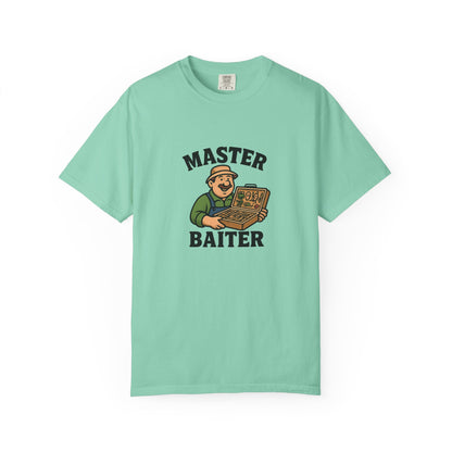 “Master Baiter” Fishing T-Shirt – The Funniest Catch of the Day!