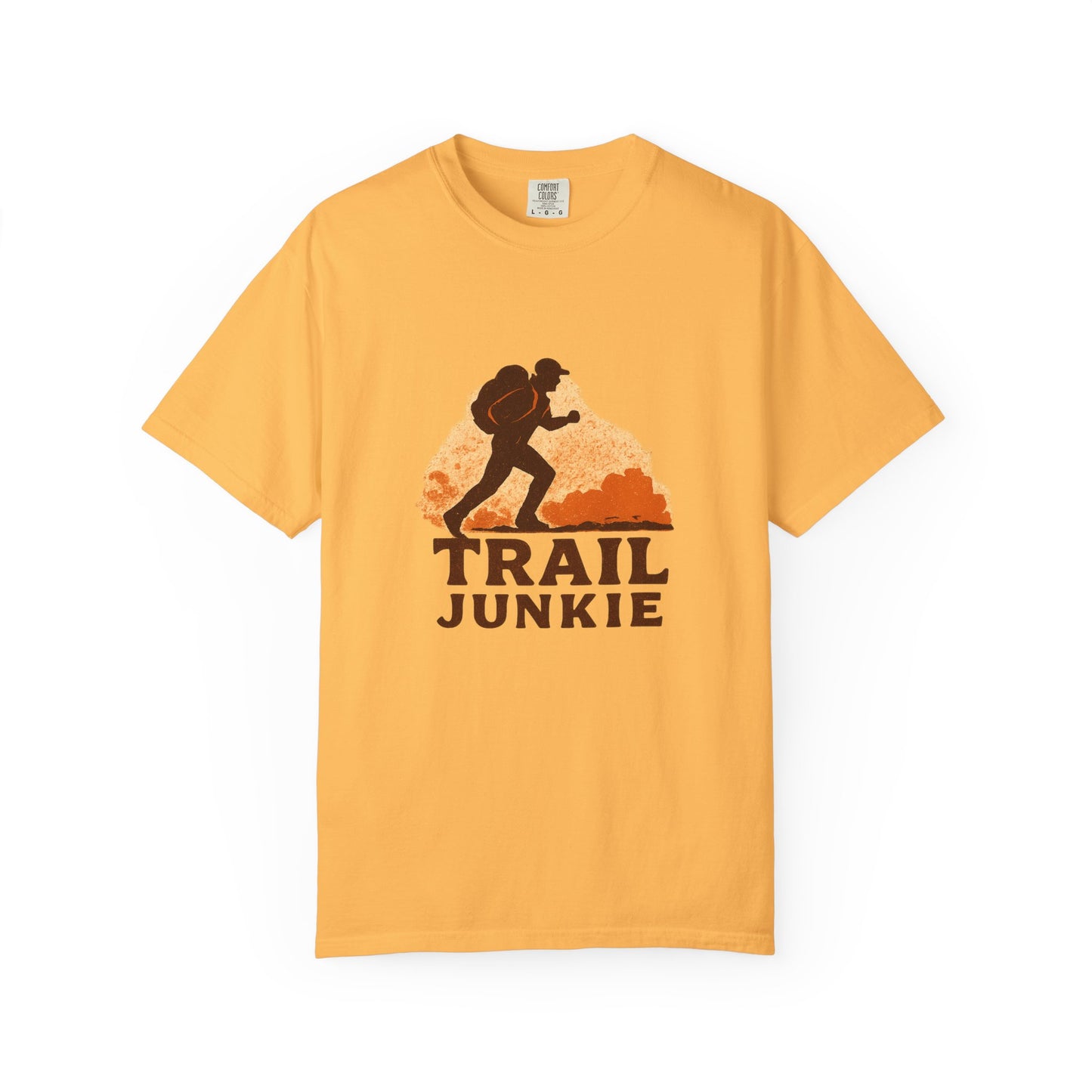 Trail Junkie T-Shirt | Funny Hiking Shirt for Men & Women | Outdoor Adventure Tee, Hiker Gift for Trail Lovers