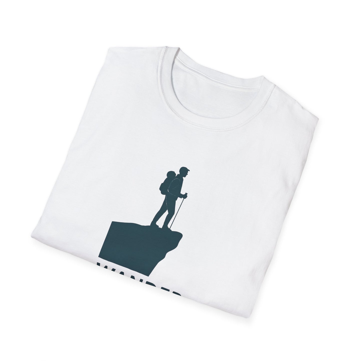 Hiker on Cliff T-Shirt