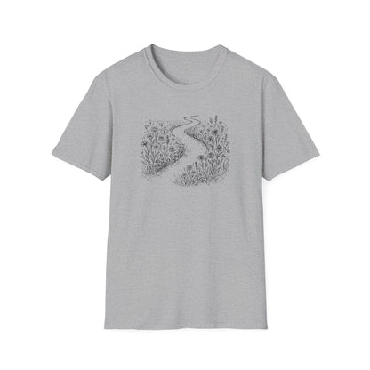 Winding path through grass T-Shirt