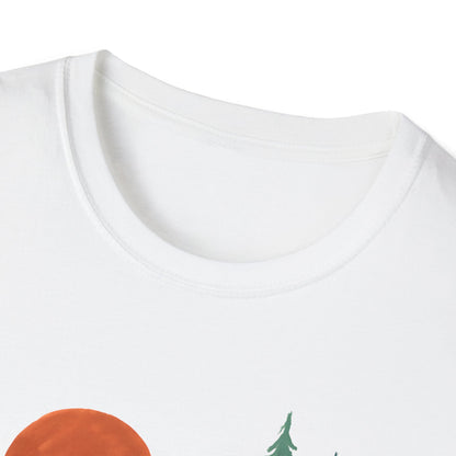Sunset Mountain Scene T-Shirt