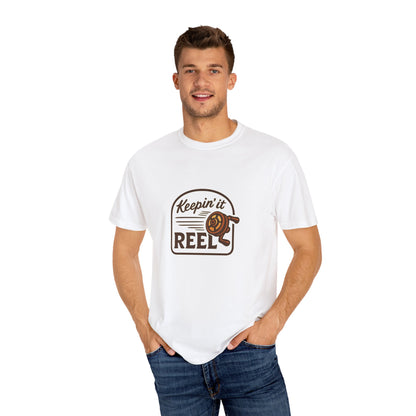 Keepin’ It Reel T-Shirt | Funny Fishing Shirt for Men & Women | Angler Gift, Fisherman Humor Tee