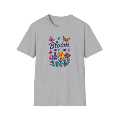 Bloom Outside Flowers T-Shirt
