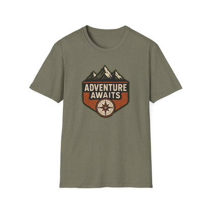 Adventure Awaits Patch T-Shirt
