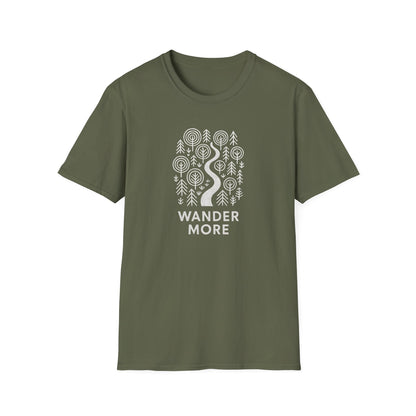 Winding Path Through Forest T-Shirt