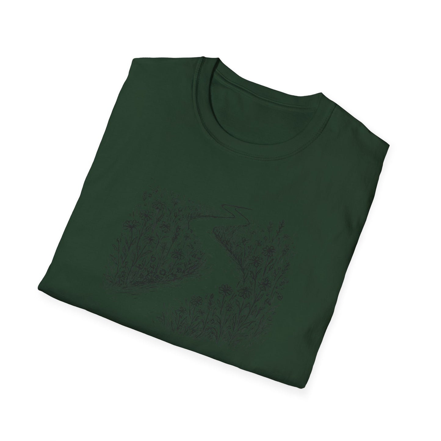 Winding path through grass T-Shirt