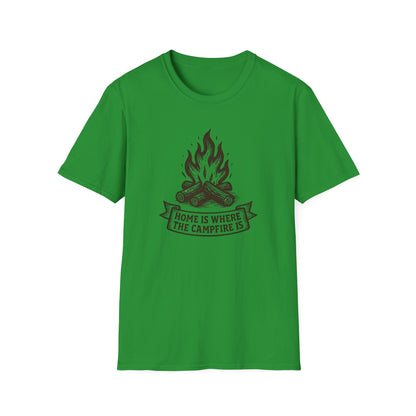Campfire Home Banner T-Shirt