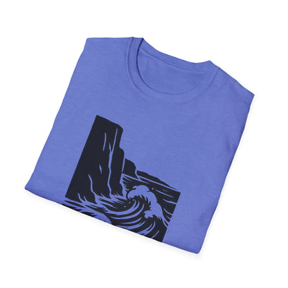 Crashing Wave Against Cliff T-Shirt
