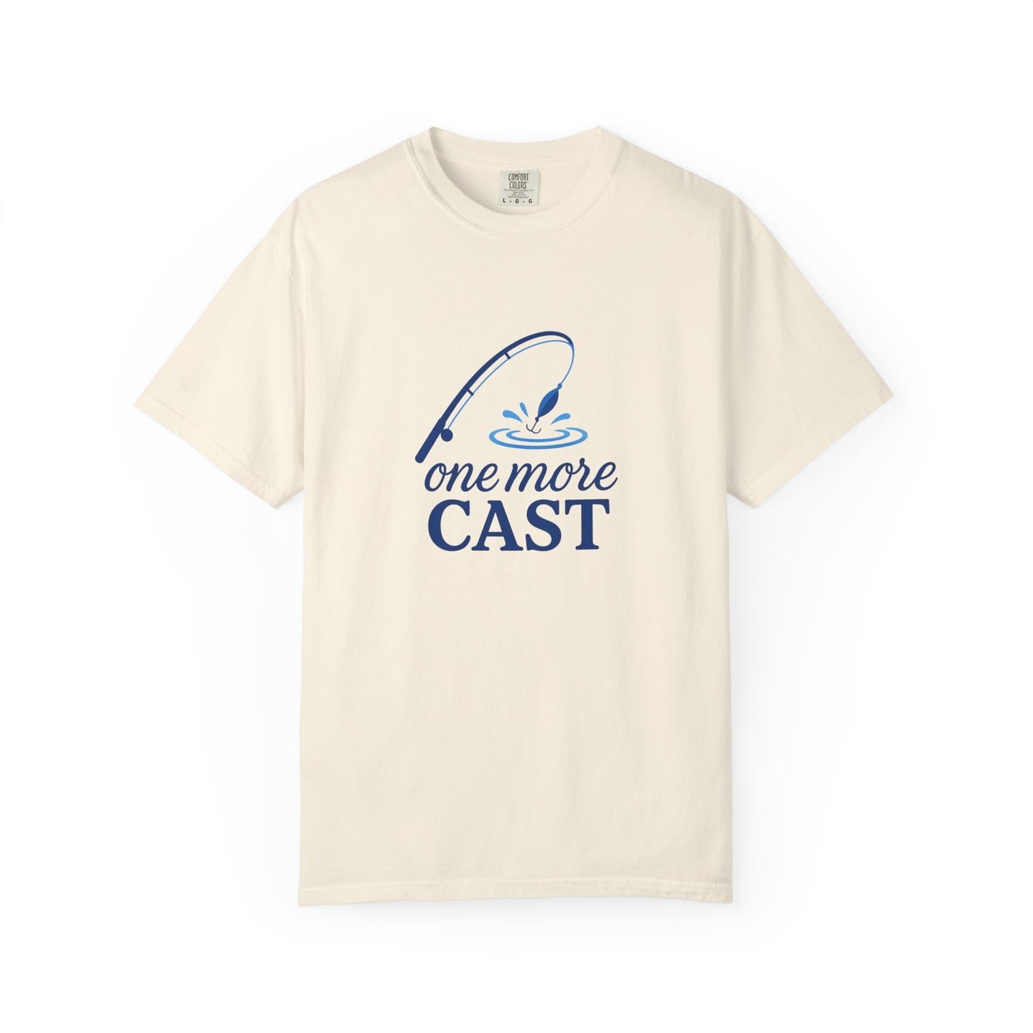 “One More Cast” Fishing T-Shirt – Funny Angler Tee for Men & Women | Perfect for Fishermen Who Swear THIS Time Is the Last Cast 😆