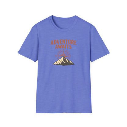 Adventure awaits compass mountain T-Shirt